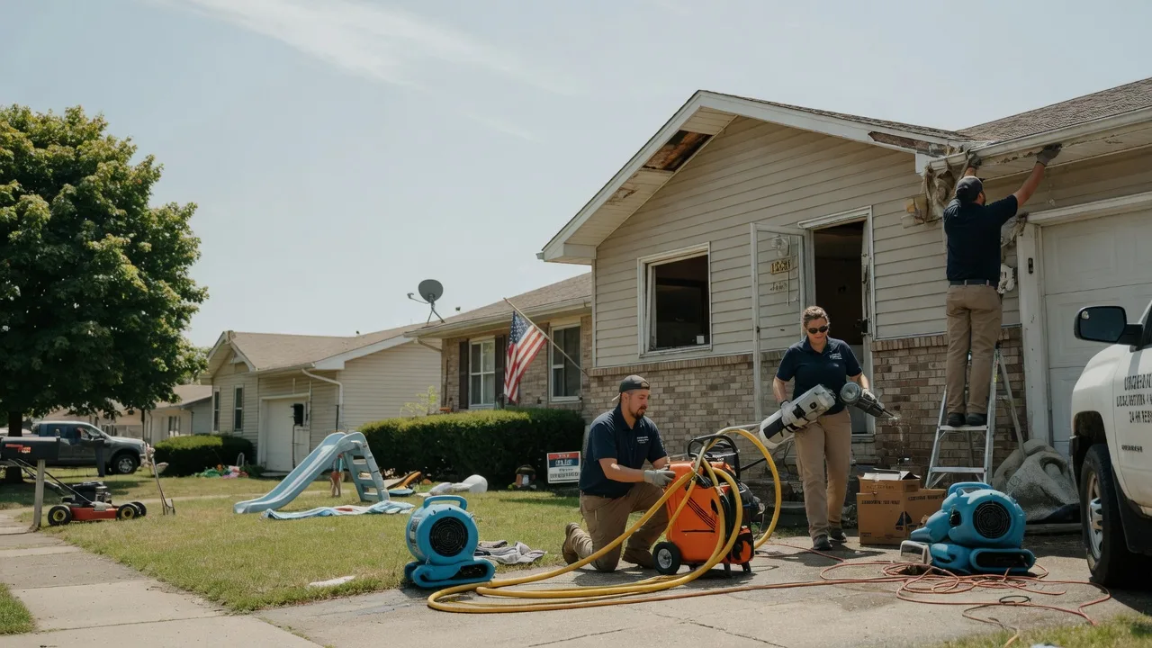 Water Damage Restoration in Clarington, OH near me